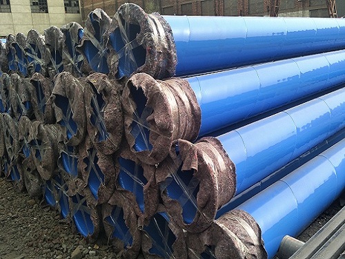 法兰连接涂塑复合钢管