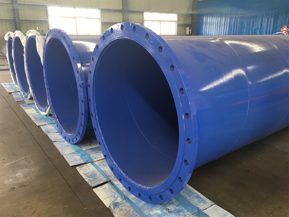法兰连接涂塑复合钢管